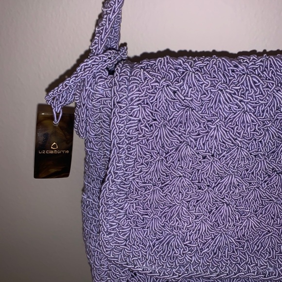 Vintage purple shoulder bag - Picture 2 of 5